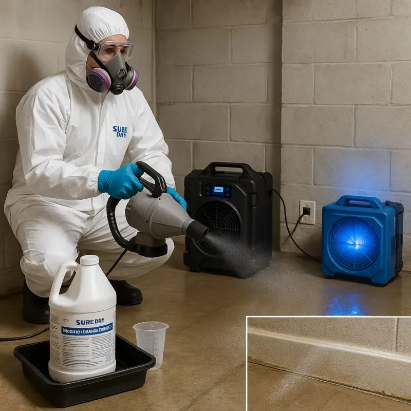 Sanitization and Odor Removal process in Welsh, LA
